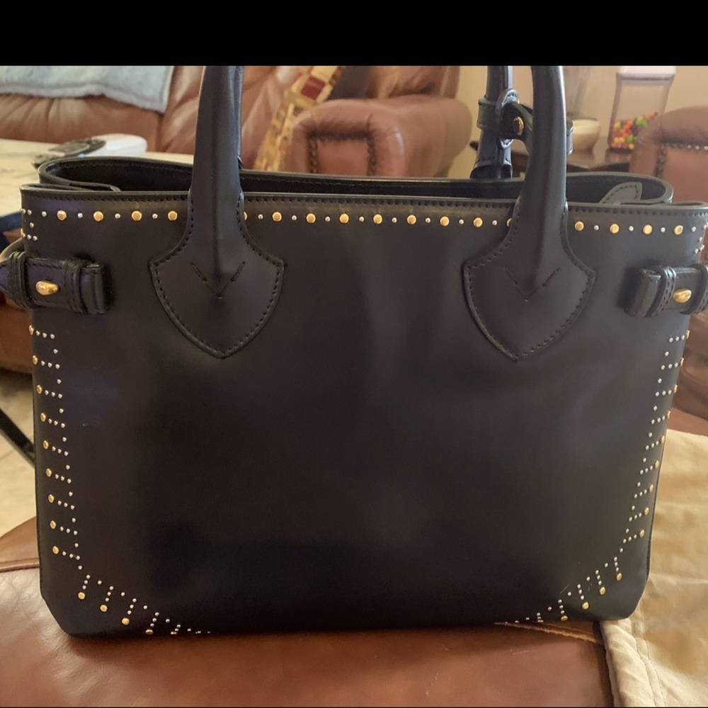 Burberry Studded Banner Tote!